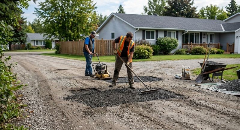 Gravel Parking Installation in Waldorf, MD